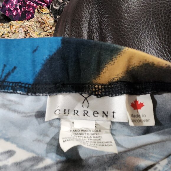 Current Women Skirt, small, blue and brown color - Picture 3 of 3